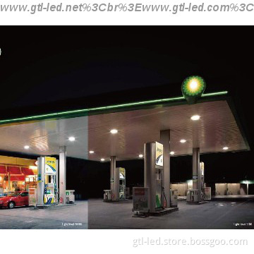 100W smart sensor LED gas station light